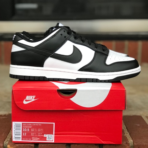 Nike Dunk Low Black / White ‘Panda’ - Picture 3 of 12